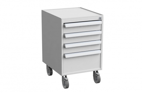 Drawer unit 45/56-3, castors