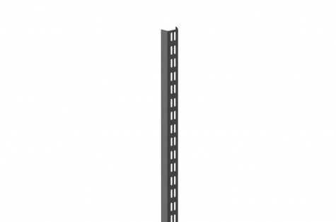 Upright profile 1500mm, black