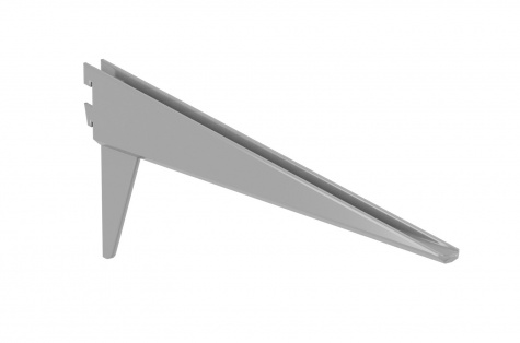 Shelf support, 500 mm, silver effect