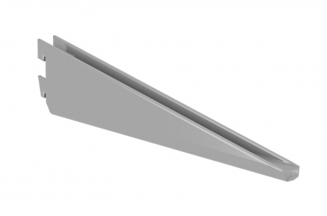 Shelf support, 250 mm, silver effect