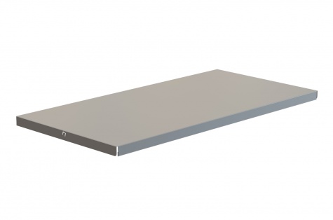 Metal shelf, 600 x 300 mm, stainless