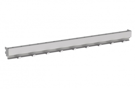 Nagi, 9 konksu, 900 mm, hõbe