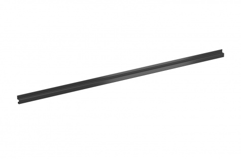 Horizontal beam, 2250 mm, black