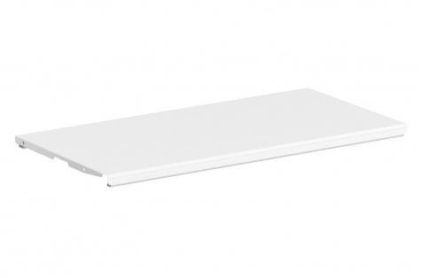 Steel shelf 900 x 200 mm, white