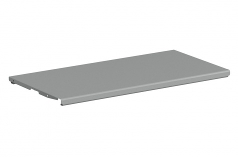 Steel shelf 900 x 200 mm, silver effect