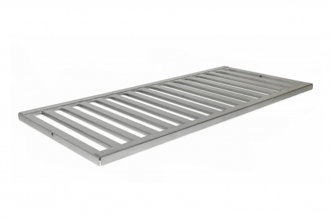 Grid shelf, 900 x 400 mm, stainless