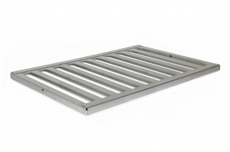 Grid shelf, 600 x 400 mm, stainless