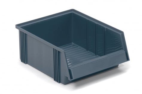 Stacking bin 400 x 310 x 156 mm, grey