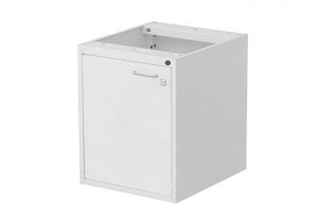 Cabinet 45/56, door left with lock, standard