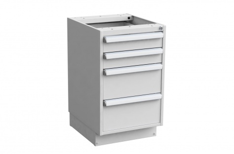 Drawer unit 45/66-6, plinth