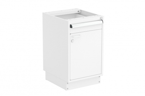 Drawer cabiner 45/66, door right with lock, plinth