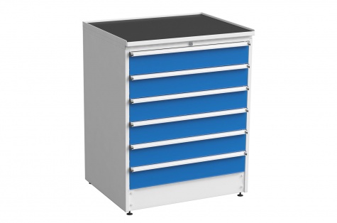 Drawer unit 90/110, blue