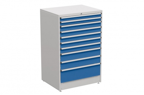 Drawer unit 90/140, blue