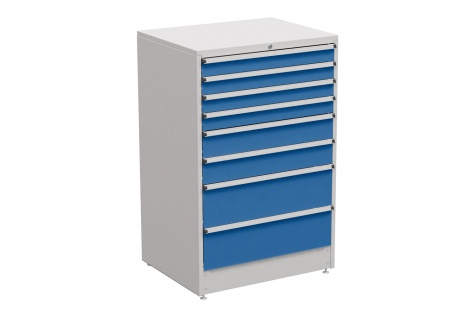 Drawer unit 90/140, blue