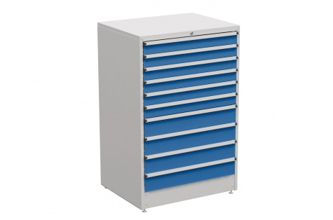 Drawer unit 90/140, blue