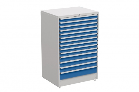 Drawer unit 90/140, blue