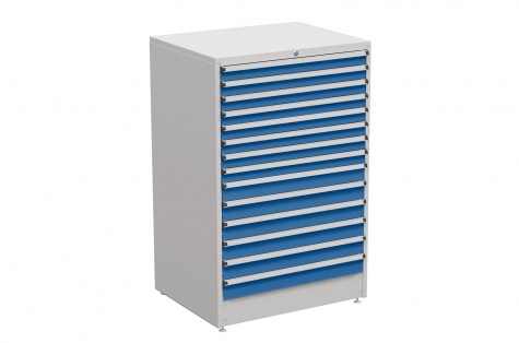 Drawer unit 90/140, blue