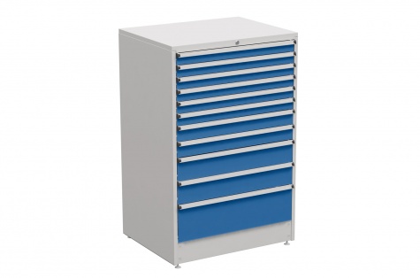 Drawer unit 90/140, blue