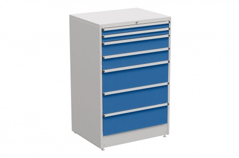 Drawer unit 90/140, blue