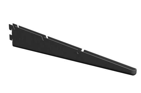 Mesh shelf support, 430 mm, black