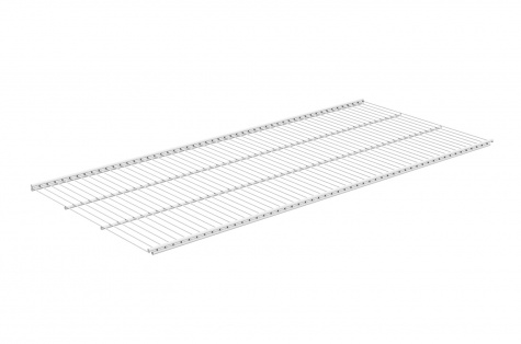 Mesh shelf 600 x 300 mm, white 