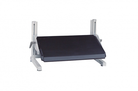 Footrest, floor, height adjustable ESD