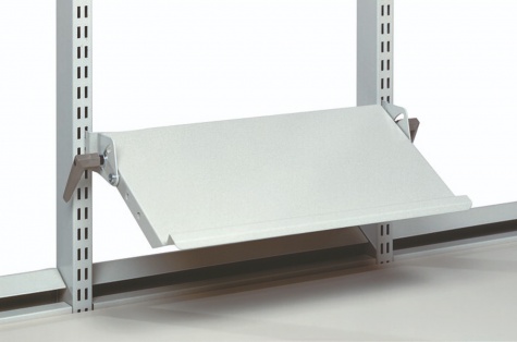 Document shelf, M500x270, light grey