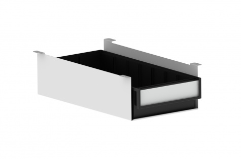 Accessory box with ESD shelf bin 4020-4ESD