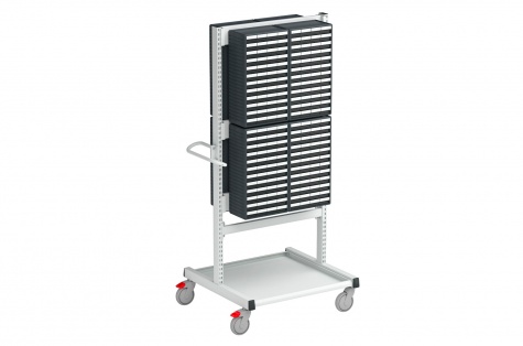 Komplekt: ESD stend + 8 laegasriiulit