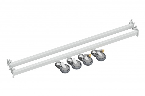 ESD castor set for FiFo rack, M1350