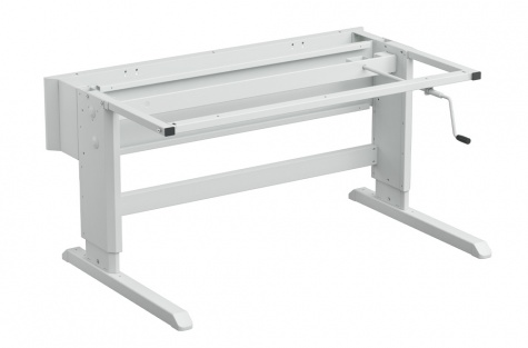 Concept workbench frame ESD, hand crank 1000x900