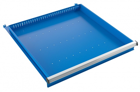 Drawer 70/75, blue, 612 x 612 x 75 mm, 75 kg
