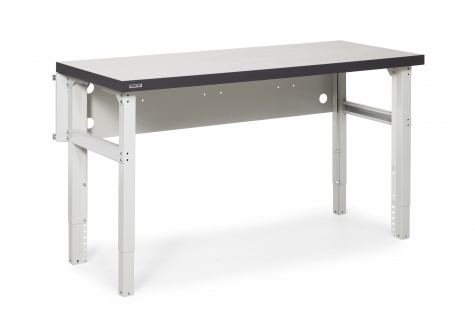 Töökojalaud, 550kg, 630 x 1500 mm, PVC