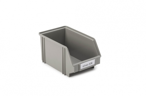 Treston ReBOX stacking bin 146x250x128, grey