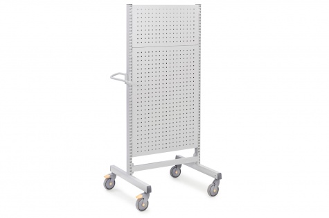 Treston multi trolley high M900, perf. panels grey