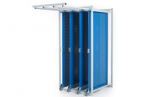 Tool storage system, 4 panels
