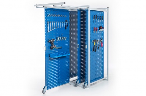 Tool storage system, 4 panels
