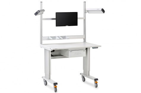 Set WB-13: workbench with equipment for monitor 