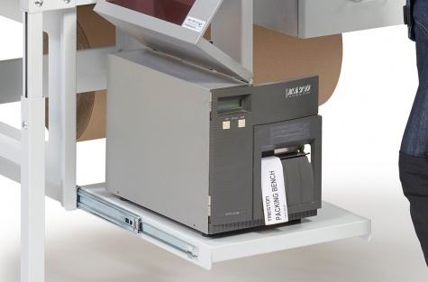 Pull-out steel shelf 500 for printer