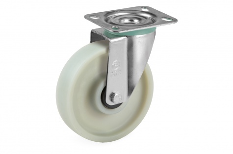 S68FV Plaatkinnitusega pöörduv ratas, Ø 100 x 30 mm, 220 kg
