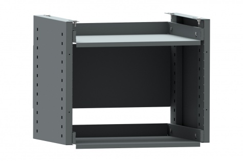 Väljatõmmatav alumine riiul, 460 x 660 x 535 mm