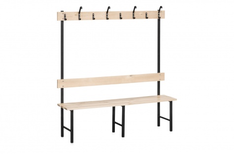 Istepink nagidega, männipuit, 1500 mm