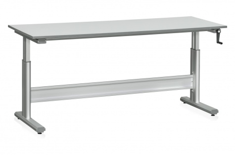 Töölaua raam Crank 150, käsivintsiga, 2000 x 800 mm