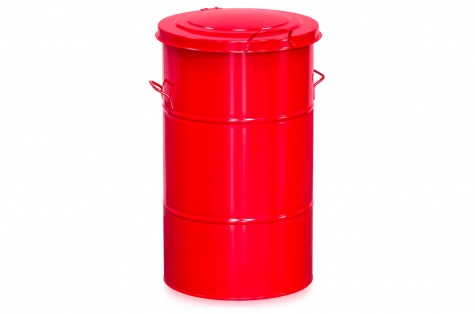 Atkritumu tvertne, 115 L, sarkans 