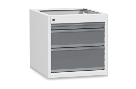 Workshop drawer unit 670 HD, 1x50, 1x150, 1x200 mm