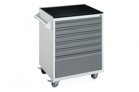  Tool trolley, 6 drawers