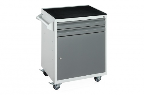  Tool trolley, 2 drawers + locker