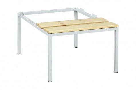 Pink 2-ukselisele garderoobikapile, 600 mm, hall