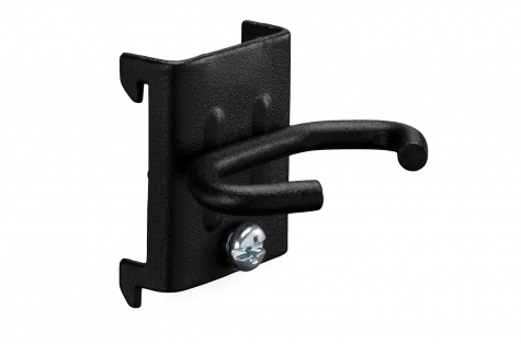 Yoke Hook 43x20mm 5-pack Black