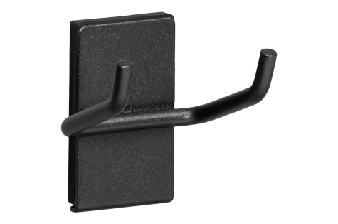 Angled Hook, magnetic, 50 x 40 x 5 mm, 2-Pack